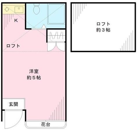 シャトル経堂の物件間取画像